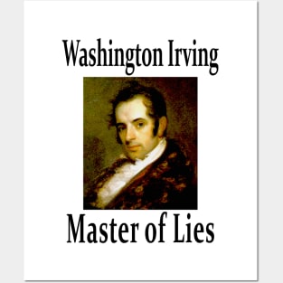 Washington Irving Master of Lies Posters and Art